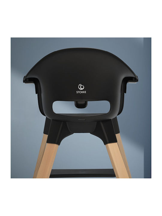Stokke Clikk Baby Highchair Black Natural