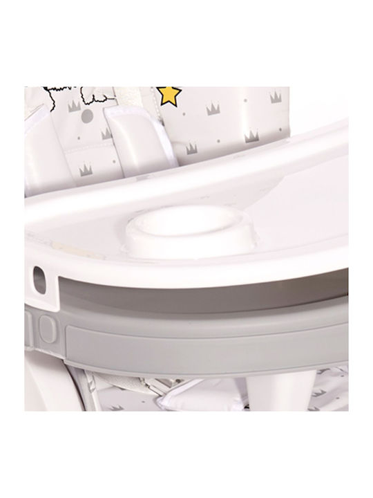 Lorelli Felicita Foldable Baby Highchair with Adjustable Height Beige