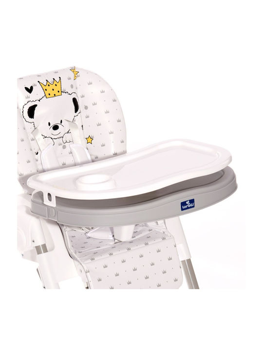 Lorelli Felicita Foldable Baby Highchair with Adjustable Height Beige