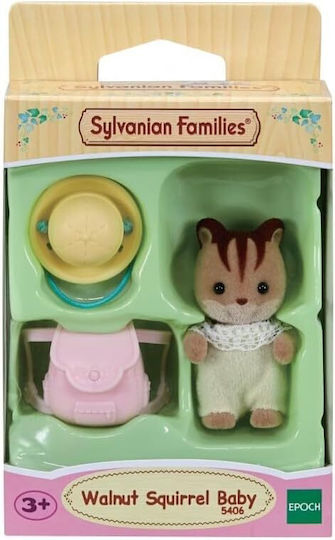 Epoch Toys Walnut Squirrel Baby Sylvanian Families για 3+ Ετών (Διάφορα Σχέδια)
