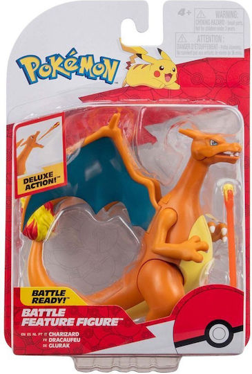 Jazwares Pokemon Battle Feature Figure Charizard 13εκ.