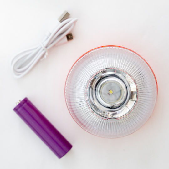 Emergency Safety Beacon Double Lighting Included Battery