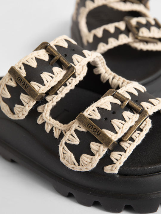 Women's Flat Sandals Black