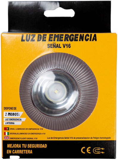 Emergency Safety Beacon Double Lighting Included Battery