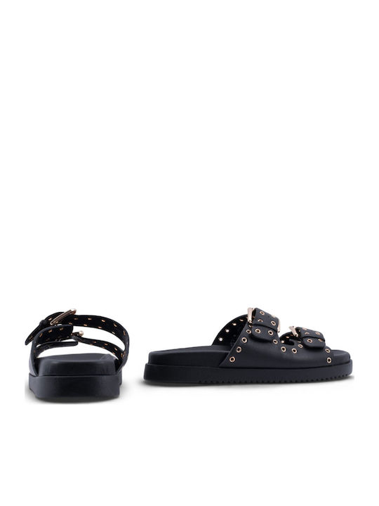 Women's Flat Sandals Black