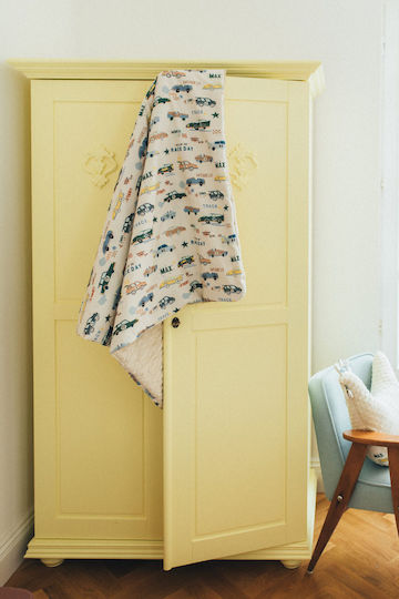 La Millou Decke Wickeltücher für Kinderzimmer Dünn Baumwolle Beige 80x100cm