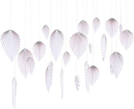 Hanging Decorations Pink Flamingo 25 Pcs