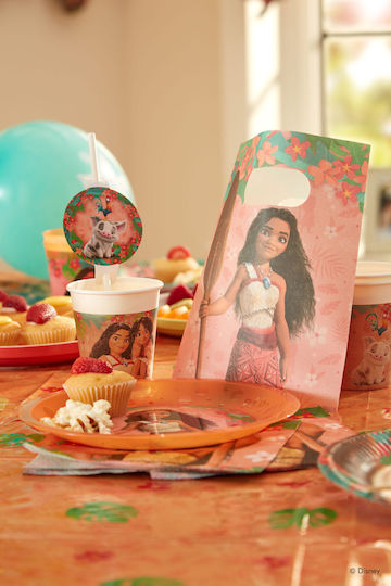 Moana Paper Gift Bag 4 Pieces