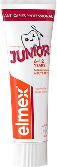 Elmex Junior Children's Toothpaste for 6+ Years 75ml