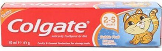 Colgate Baby Toothpaste for 2+ Years with Bubblegum Flavor 50ml