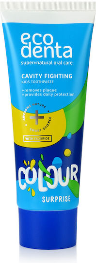 Ecodenta Colour Surprise Children's Toothpaste for 6+ Years 75ml
