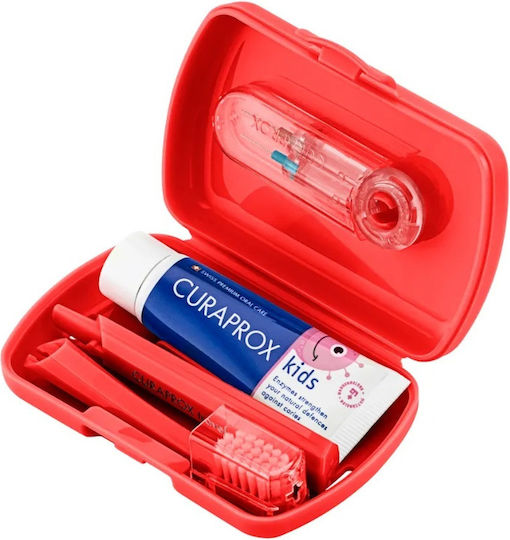 Curaprox Children's Toothpaste Set with Toothbrush for 6+ Years 5 Pieces