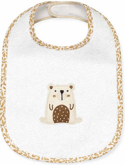 Baby Star Waterproof Bib Fabric with Hoop & Loop Fastener Natura