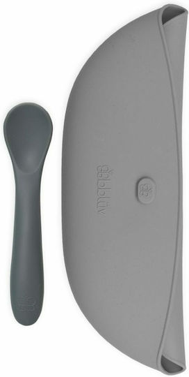 Bbluv Impermeabila Bavetă Silicon cu Buzunar Green-grey 2buc