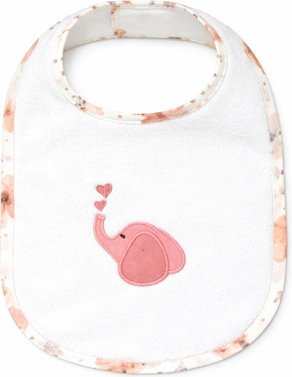Baby Star Waterproof Bib Fabric with Hoop & Loop Fastener Gray