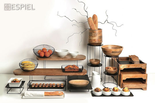 Espiel Buffet Display Stand Metallic