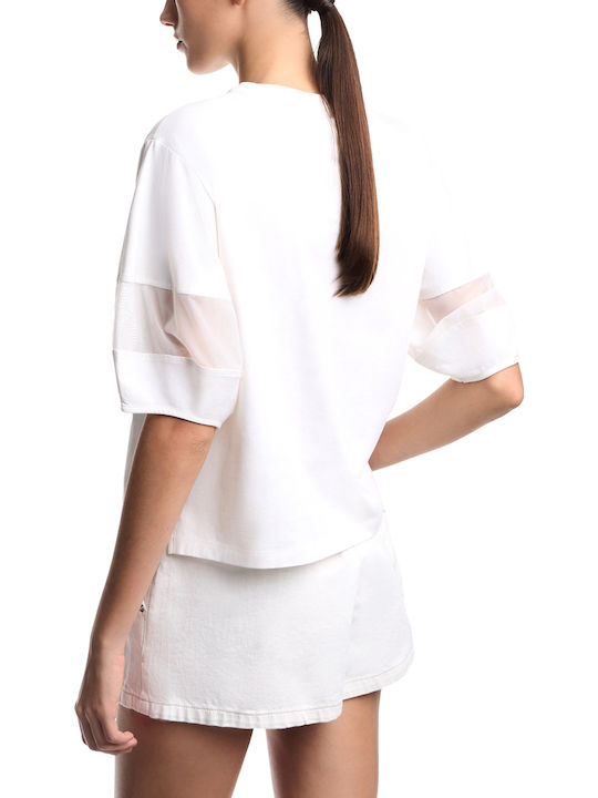 Women's Blouse Cotton White