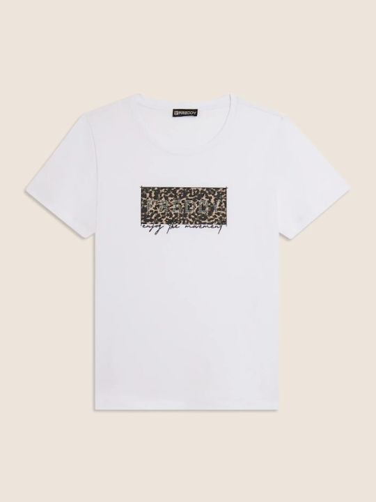 Tricou Damă Alb