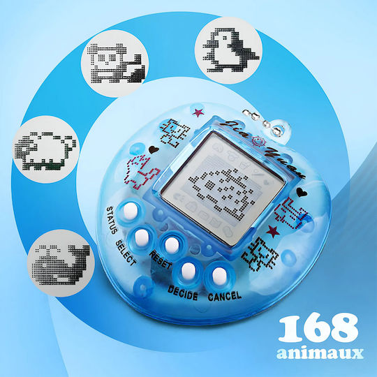 Techkidz Virtual Electronic Animal 168 Animals Evolution Model Blue