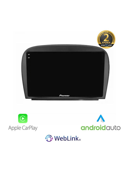 Pioneer Car Audio System for Mercedes-Benz SL 2005 2011 Bluetooth USB Wi-Fi GPS Apple CarPlay Android Auto with 9 Inch Touch Screen