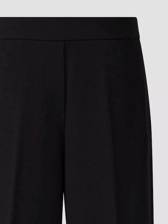 Women's Fabric Trousers Black