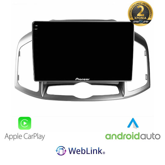 Pioneer Car Audio System for Chevrolet Captiva 2012 2016 Bluetooth USB WiFi GPS Apple CarPlay Android Auto