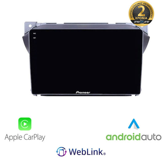 Pioneer Car Audio System for Suzuki Alto Nissan Pixo 2009-2014 (Bluetooth/USB/WiFi/GPS/Apple-Carplay/Android-Auto)
