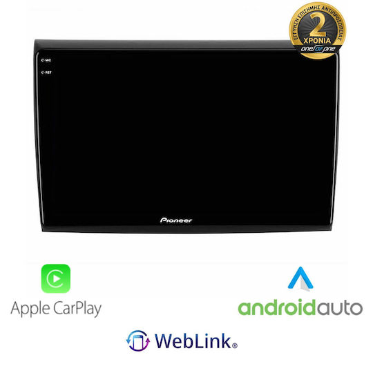 Pioneer Car Audio System for Fiat Bravo 2007 2015 Bluetooth USB WiFi GPS Apple CarPlay Android Auto