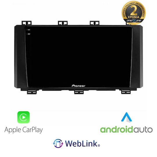 Pioneer Ηχοσύστημα Αυτοκινήτου για Seat Ateca 2017 2021 (Bluetooth/USB/WiFi/GPS/Apple-Carplay/Android-Auto)