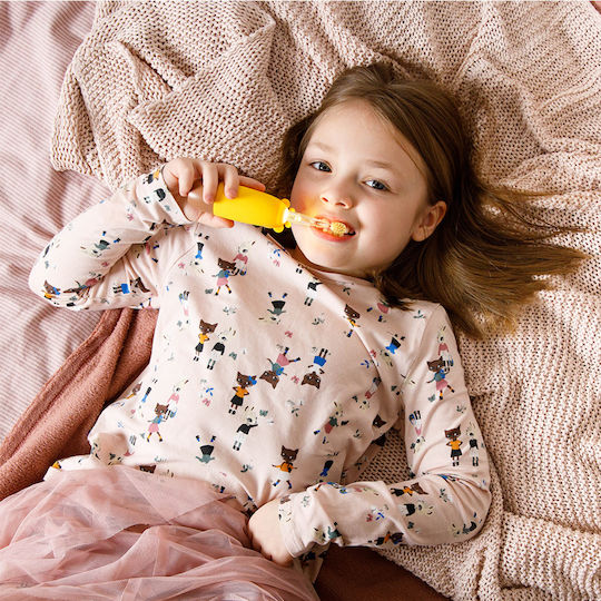 innoGio GIOgiraffe Children's Electric Toothbrush with Chronograph for 2+ Years Giraffe with Replacement Heads