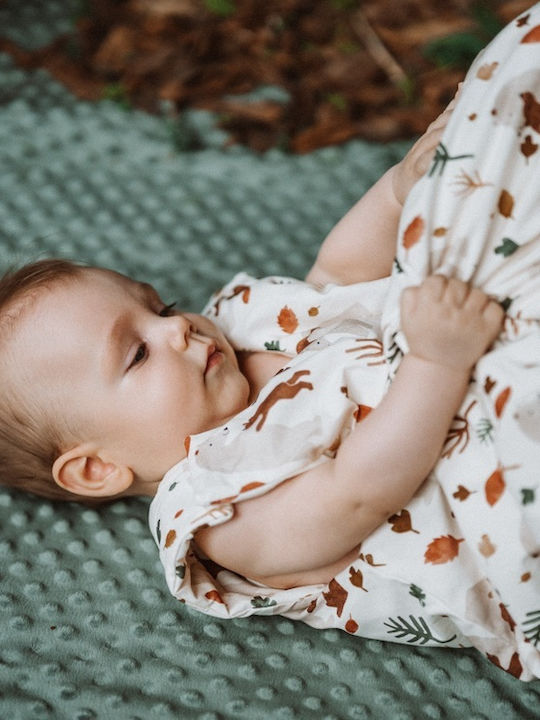 La Millou Winter Baby Sleeping Bag Medium Abc Farm Green
