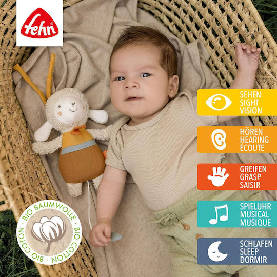 Fehn Pendant Toy for Crib and Stroller with Music for 0++ Months
