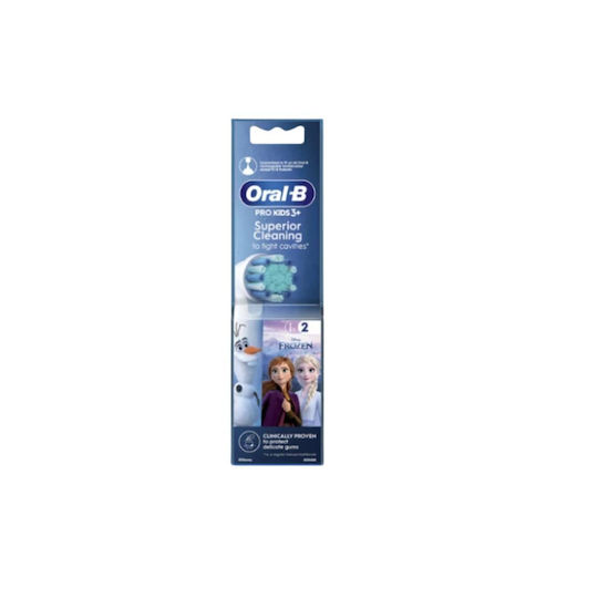 Oral-B Kids Electric Toothbrush Replacement Heads 2 Pieces for 3+ Years