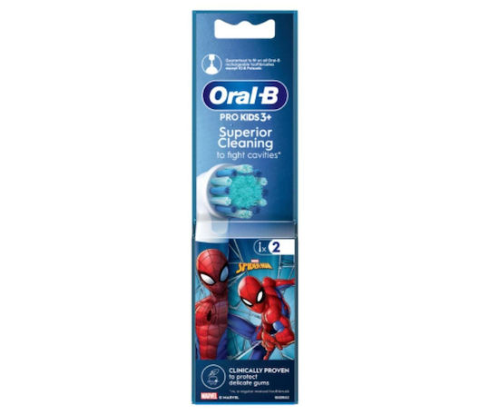 Oral-B Replacement Electric Toothbrush Heads Pro Kids 2 Pieces for 3+ Years Frozen