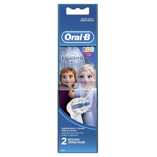 Oral-B Ανταλλακτικά Ηλεκτρικής Οδοντόβουρτσας Stages Power 2τμχ για 3+ Χρονών
