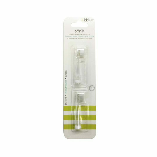 Bbluv Replacement Electric Toothbrush Heads Sonik 2 Pieces For 3+ Years