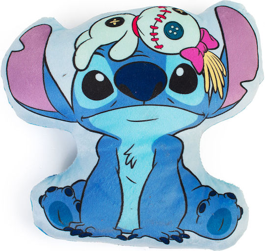 Dimcol Kids Decorative Pillow Light Blue Double Sided 19x18cm
