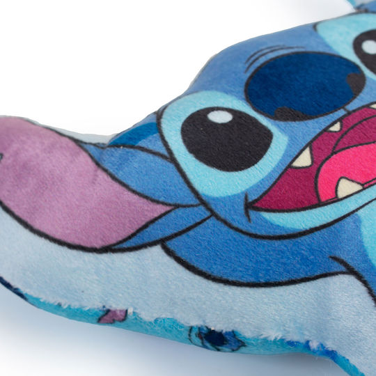 Dimcol Kinder Wurfkissen Hellblau Beidseitig 18x18cm