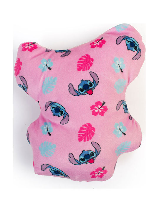 Dimcol Kids Decorative Pillow Pink Double Sided 16x18cm