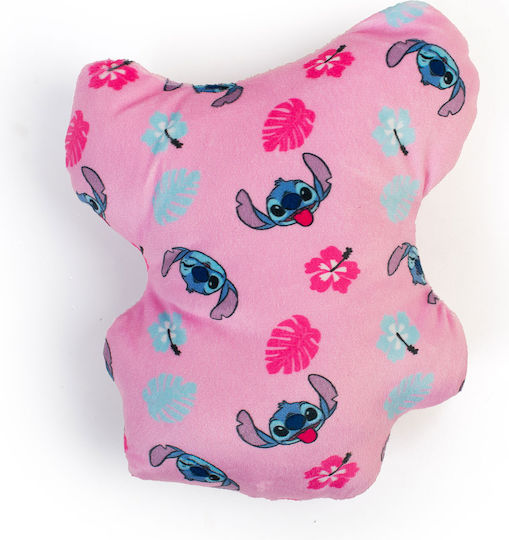 Dimcol Kinder Wurfkissen Rosa Beidseitig 16x18cm