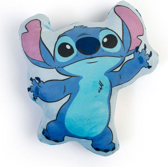 Dimcol Kinder Wurfkissen Hellblau Beidseitig 17x18cm