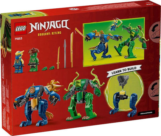 LEGO Ninjago Jays Drachen Mech Kampf Für 4+ Jahre 107 Stück