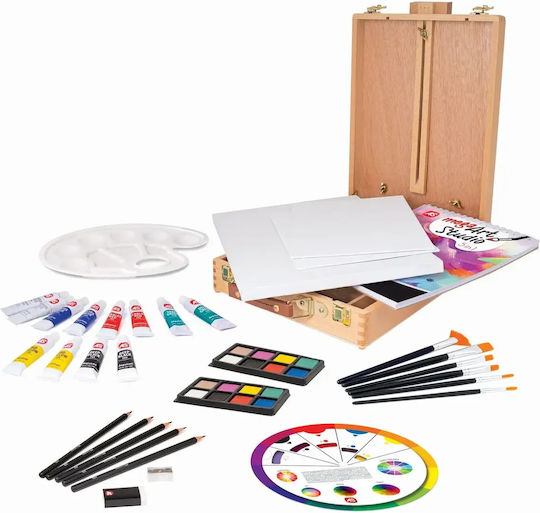 HappiHobbi Painting Mega Art Studio For Children 7+ Years