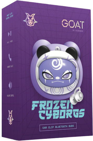 Kiddoboo GOAT Open Ear Bluetooth Handsfree Ακουστικά με Θήκη Φόρτισης Frozen Cyborgs