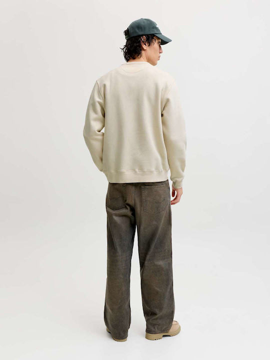 Sweatshirt Für Herren Antique Weiß