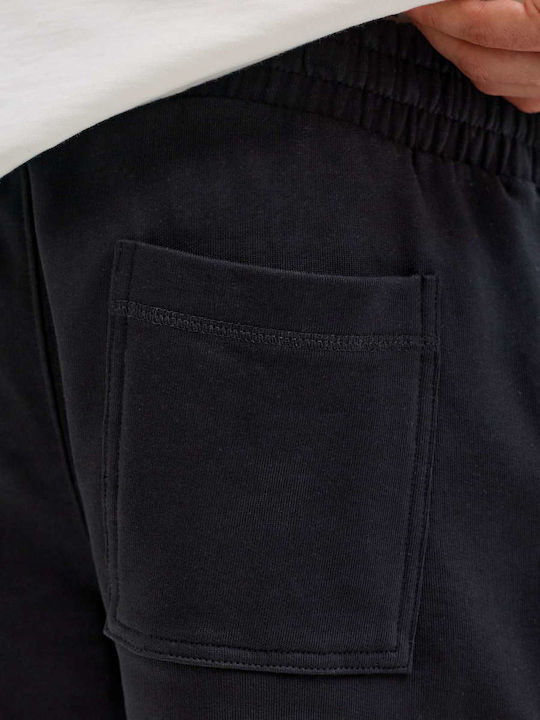 Jack & Jones Αθλητική Ανδρική Βερμούδα Black