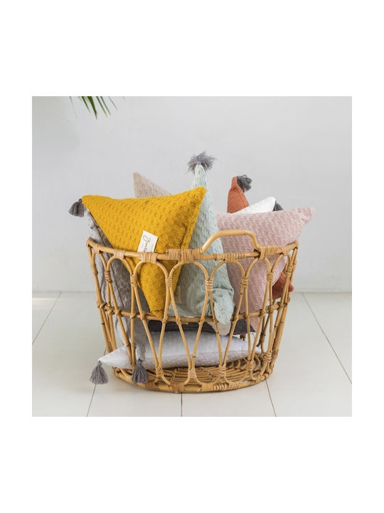 Bimbidreams Διακοσμητικό Μαξιλάρι Κούνιας Tri50640 Γκρι 20cm