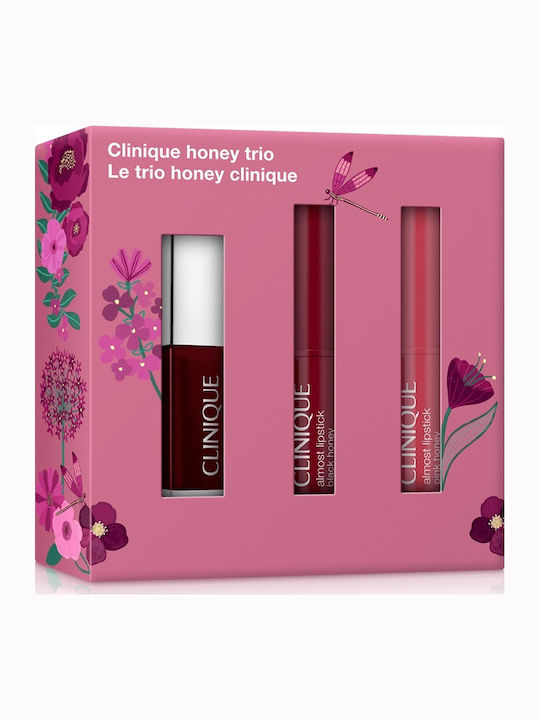 Clinique Ulta Honey Set Σετ Μακιγιάζ για τα Χείλη Black Honey 3τμχ Clinique Ulta Honey Set Σετ Μακιγιάζ για τα Χείλη Black Honey 3τμχ