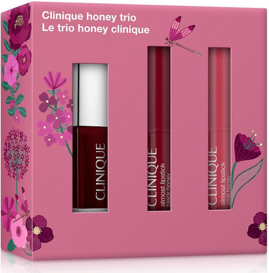 Clinique Ulta Honey Set Makeup Set for Lips Black Honey 3 Pieces