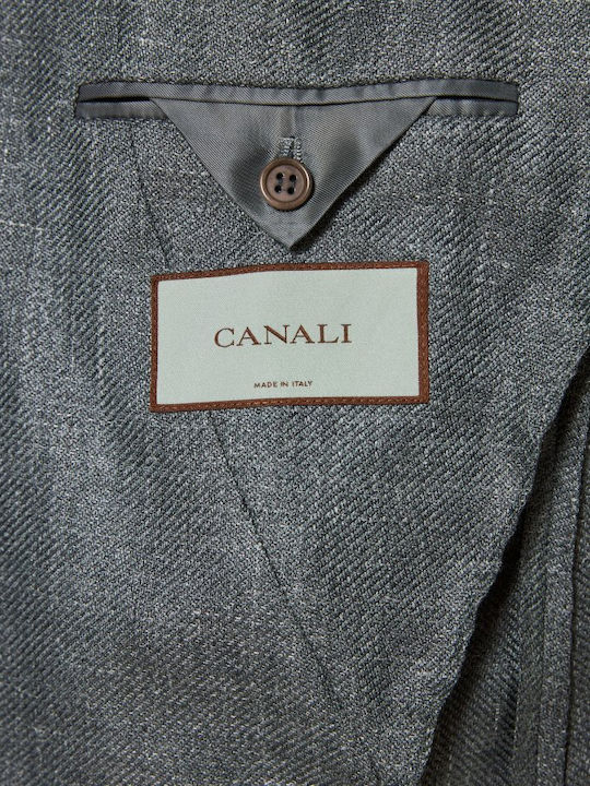 Winter Men’s Suit Jacket Gray